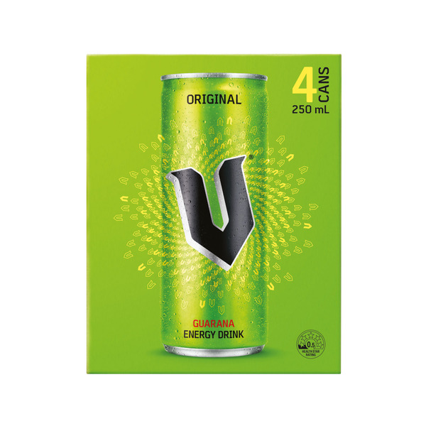 V Original Energy Drink 4x250mL