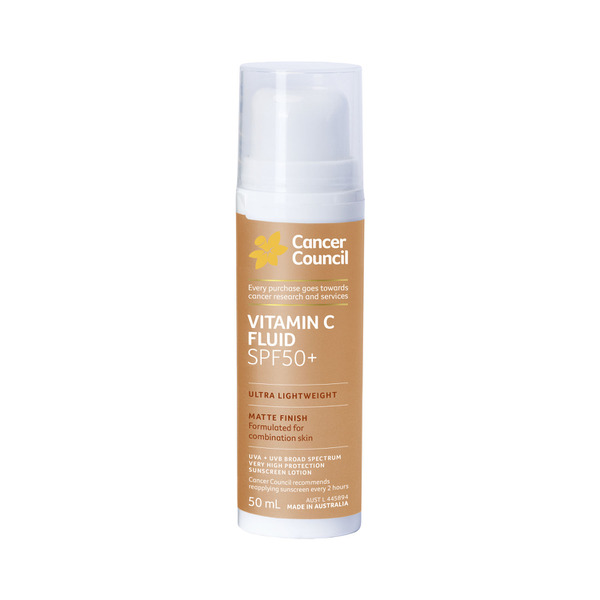 Cancer Council Vitamin C Fluid SPF50+