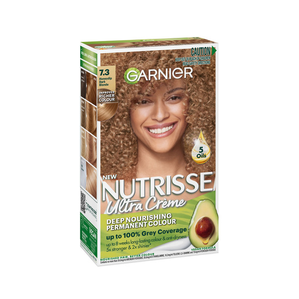 Garnier Nutrisse 7.3 Honey Dip Permanent Hair Colour