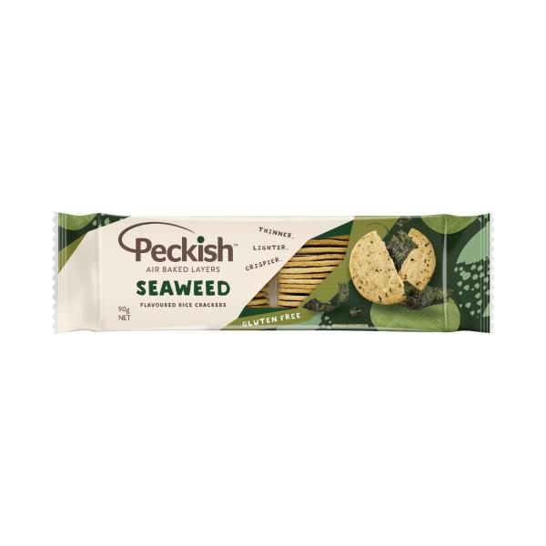 Peckish Rice Crackers Seaweed