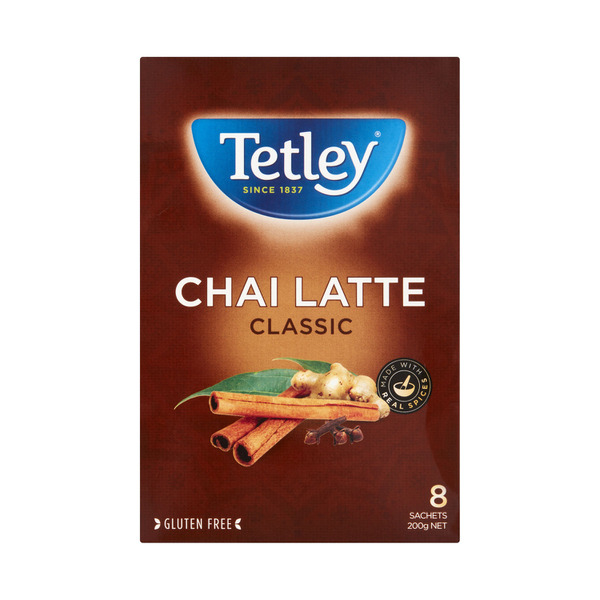 Tetley Classic Chai Latte Tea Sachets 8 pack