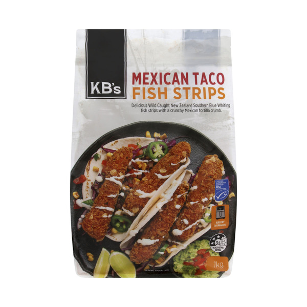 KB's Mexican Taco Fish Strips