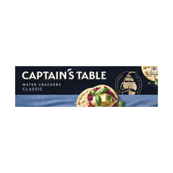 Captain's Table Classic Water Crackers