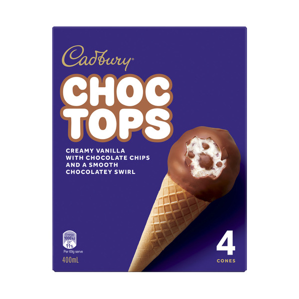 Choc Tops 4 Pack