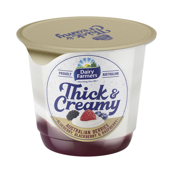 Dairy Farmers Thick & Creamy Yoghurt Australian Berry