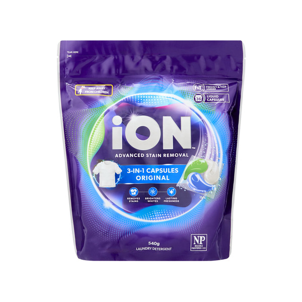 Ion Laundry Capsules Fragrance 36PACK