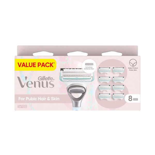 Gillette Venus For Pubic Hair & Skin Razor Blade Refills