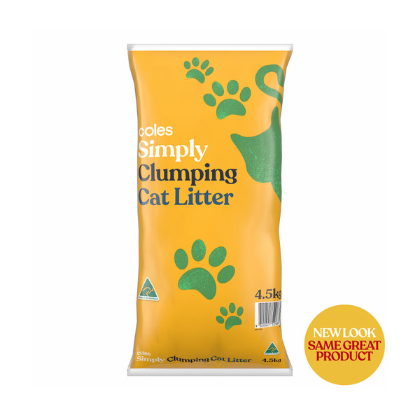 Coles Cat Litter Clumping | 4.5kg
