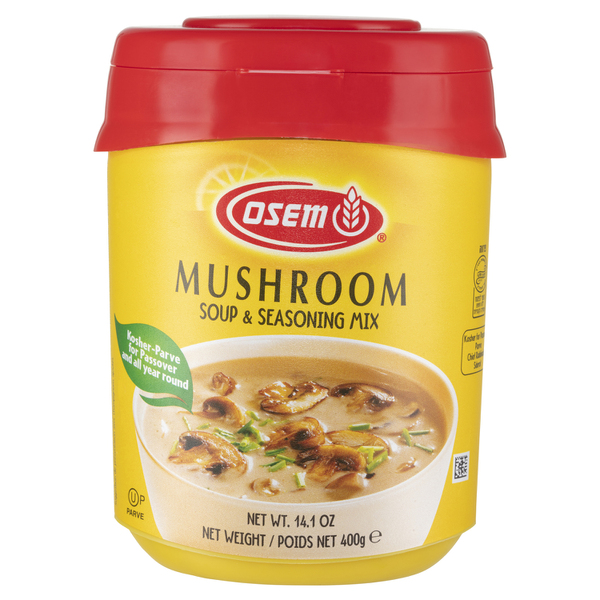 Mushroom Soup & Seasoning Mix by Osem, 14.1 oz (4)