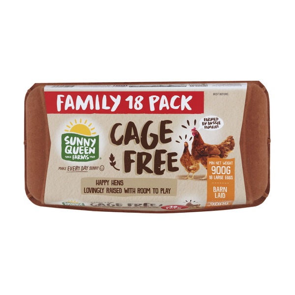 Cage Free Large Eggs 18 pack