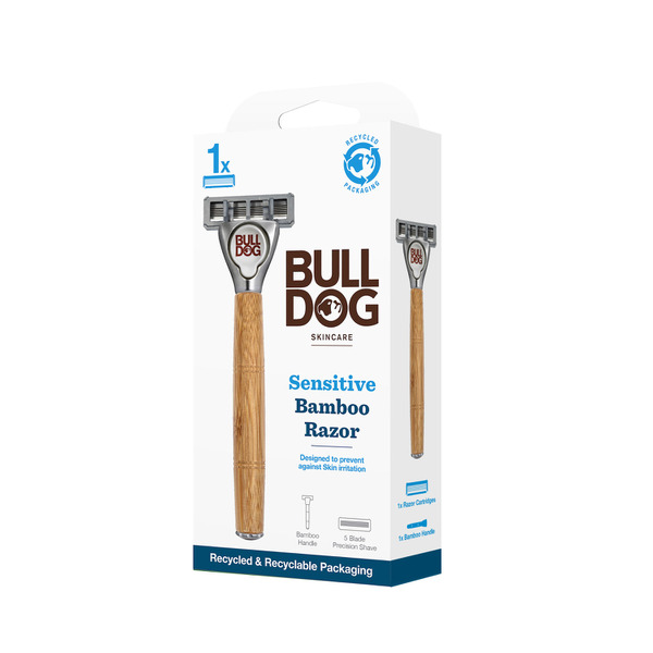 Bulldog Sensitive Razor Kit With 1 Refill Blade