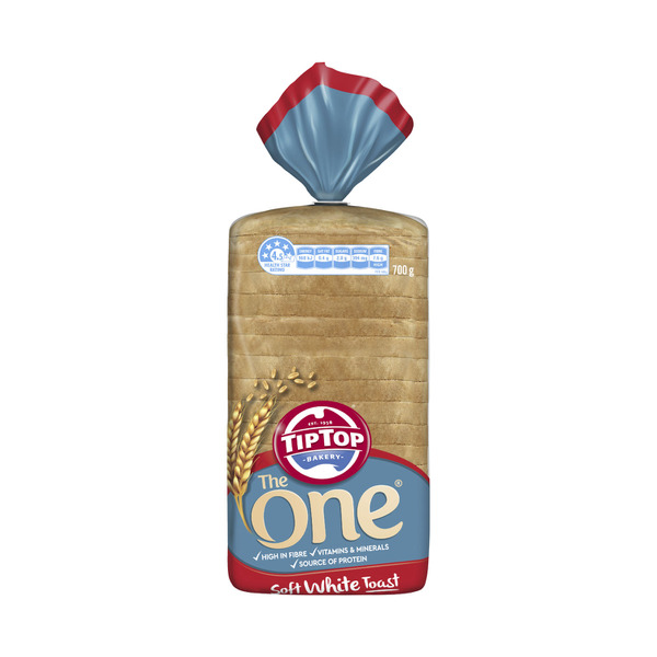 Tip Top The One White Toast Bread | 700g