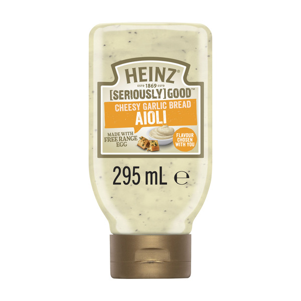 Heinz Seriously Good Cheesy Garlic Bread Aioli