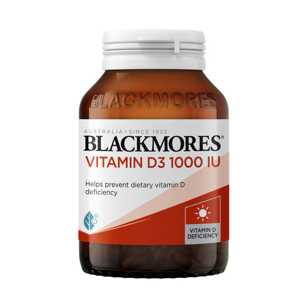 Blackmores Vitamin D3 1000IU Immune Capsules