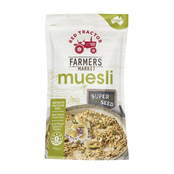 Red Tractor Farmers Market Super Seed Muesli 700g