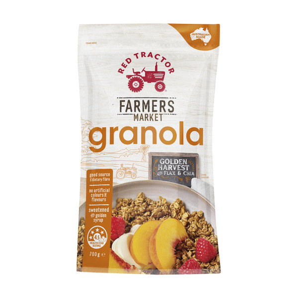 Red Tractor Farmers Market Golden Harvest Crunch Granola 700g