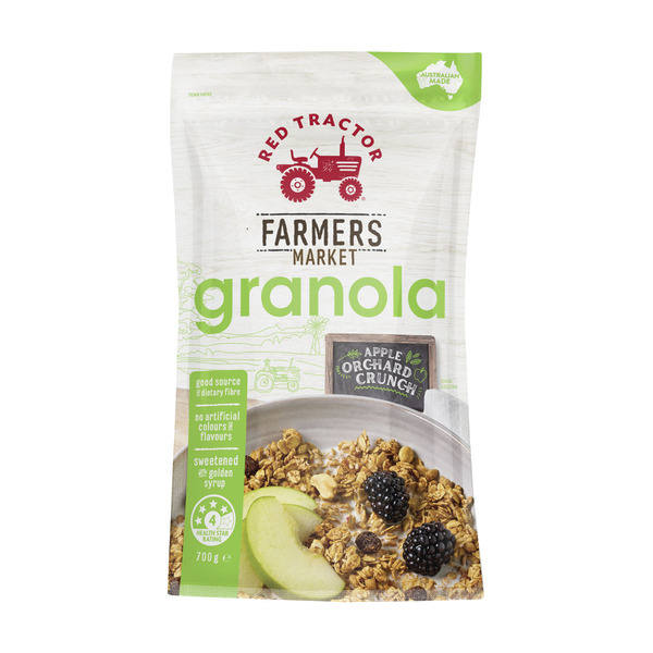 Red Tractor Farmers Market Apple Orchard Crunch Granola 700g