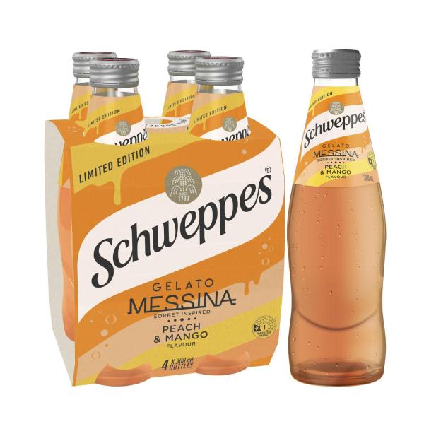 Schweppes Traditional Peach Mango 4x300mL