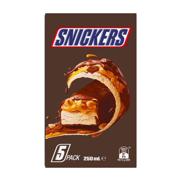 Snickers Creamy Ice Bar 5 Pack