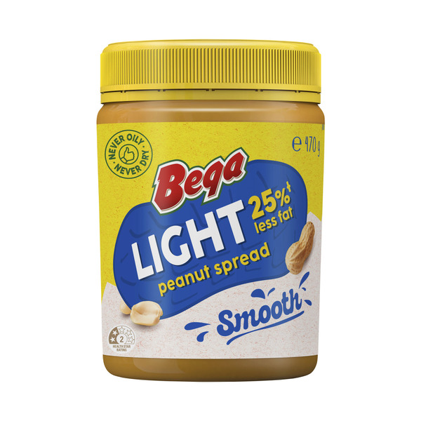 Bega Light Smooth Peanut Butter