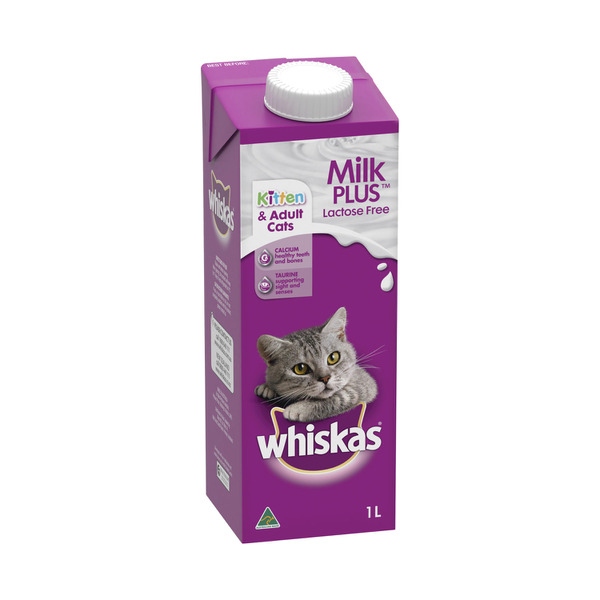 Buy Whiskas Milk Plus Cat Treat 1L Coles