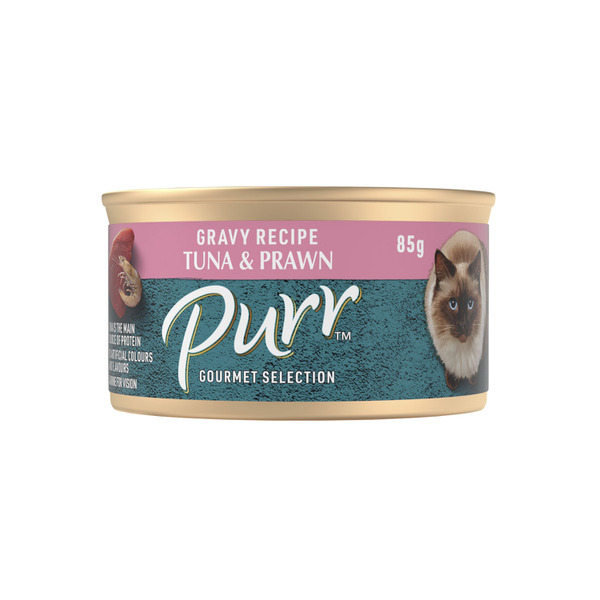 Gourmet Chunky Tuna & Prawn in Gravy Cat Food