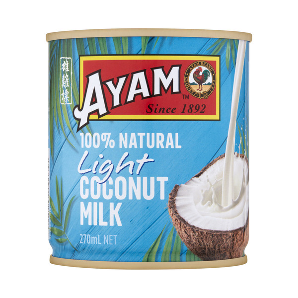 tin Sygdom bygning Buy Ayam Premium Light Coconut Milk 270mL | Coles