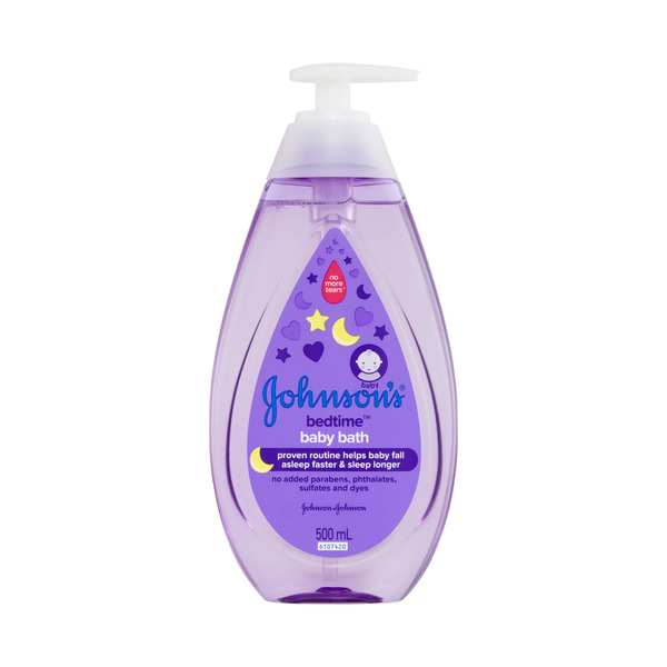 Johnson's Bedtime Gentle Calming Jasmine & Lily Scented Tear-Free Baby Bath