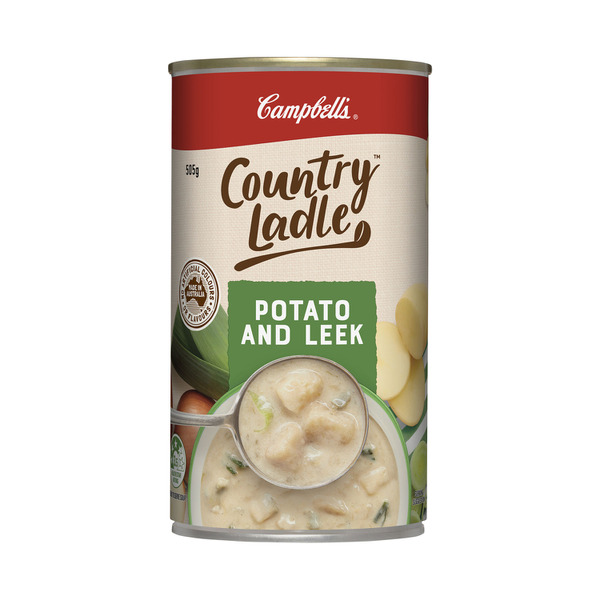 Campbell's Country Ladle Soup Can Potato & Leek