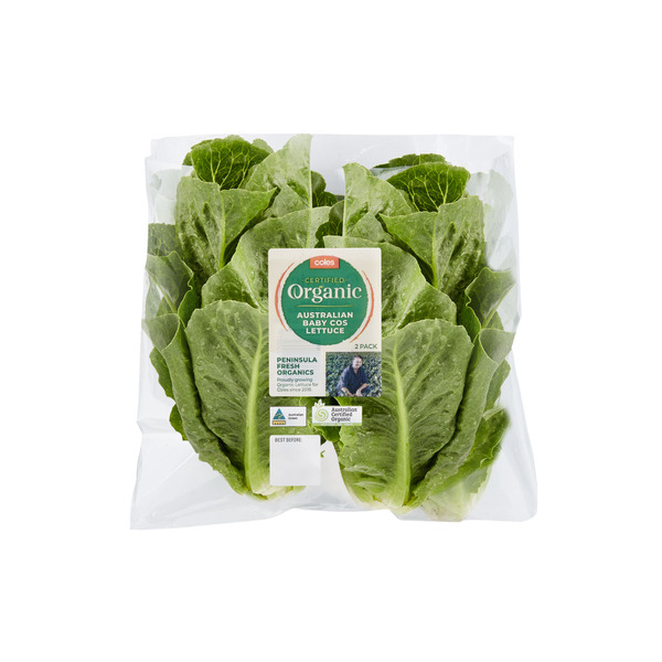 Australian Baby Gem Lettuce - Coles - 3 pack