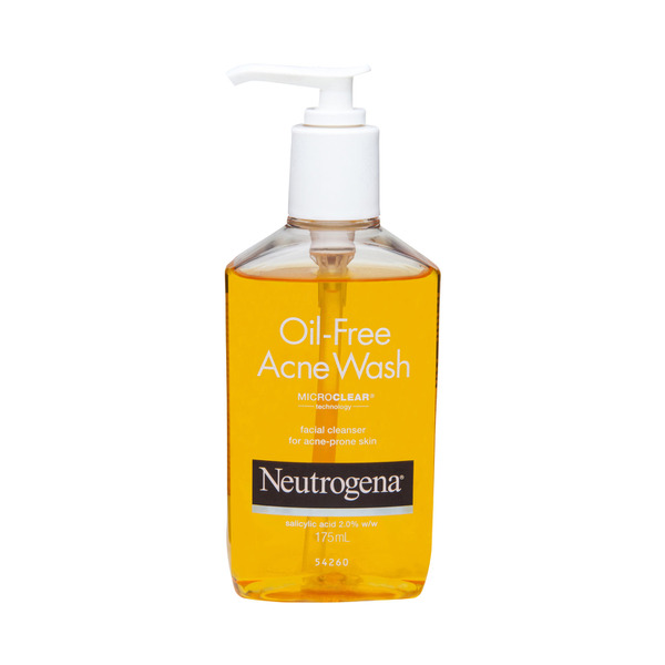 Neutrogena Oil Free Acne Wash Face Cleanser