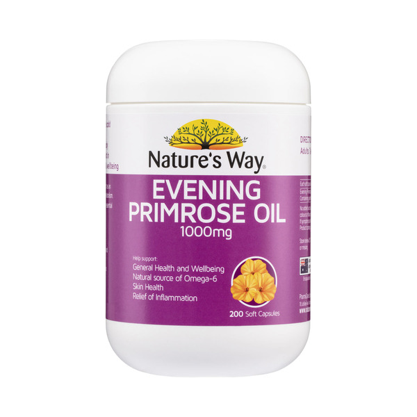 Nature's Way Evening Primrose Oil | 200 pack