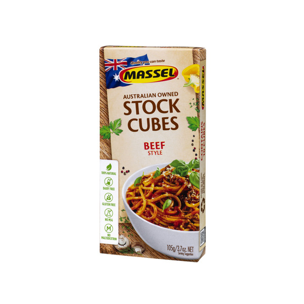 Calories in Massel Beef Style Stock Cubes