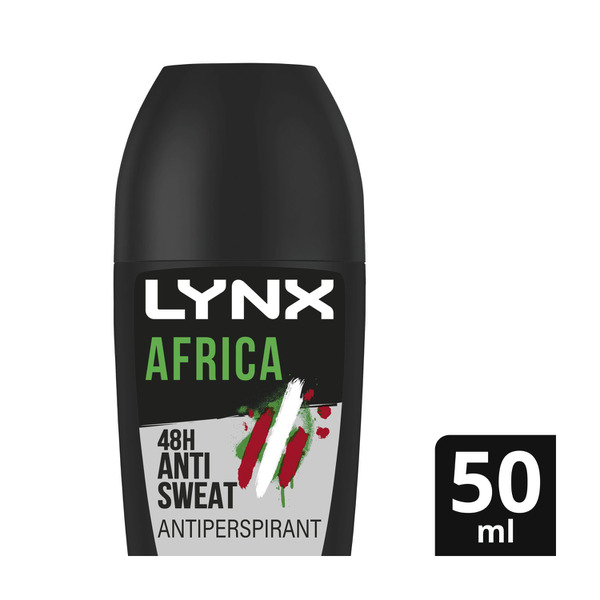 Lynx Men Antiperspirant Roll On Deodorant Africa 50mL