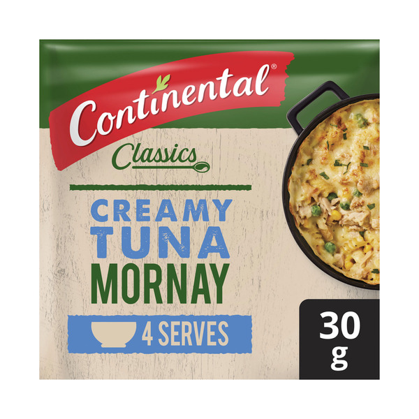 Buy Continental Creamy Tuna Mornay Recipe Base Serves 4 30g Coles