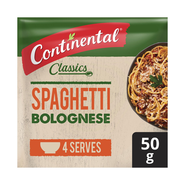 Continental Spaghetti Bolognaise Recipe Base Serves 4