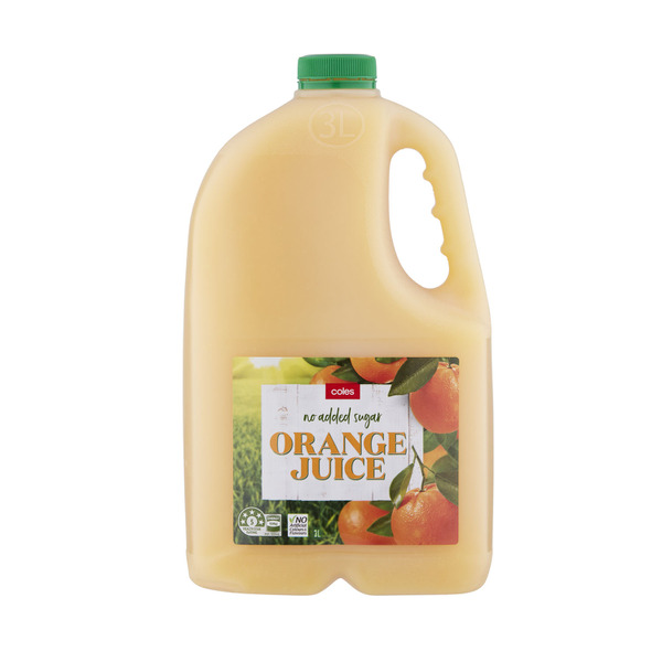 Orange sale juice coles