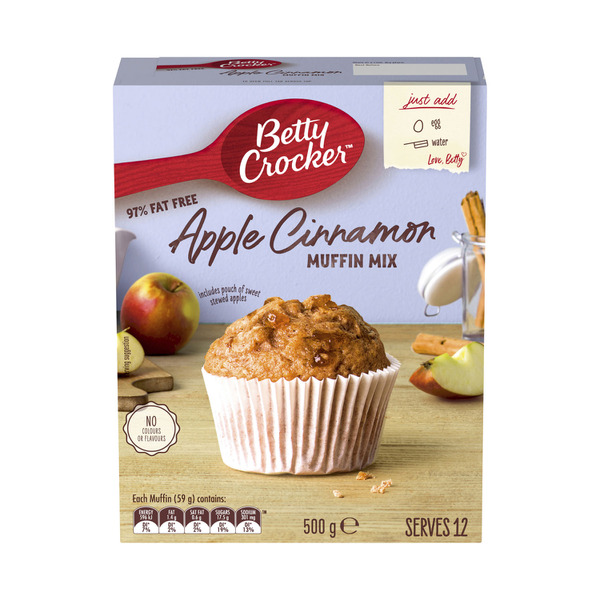 Betty Crocker Apple & Cinnamon Muffin Mix Low Fat