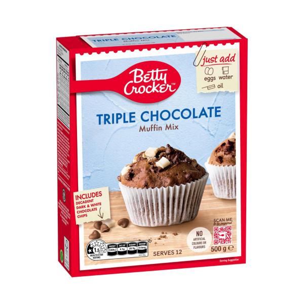 Betty Crocker Triple Chocolate Muffin Mix