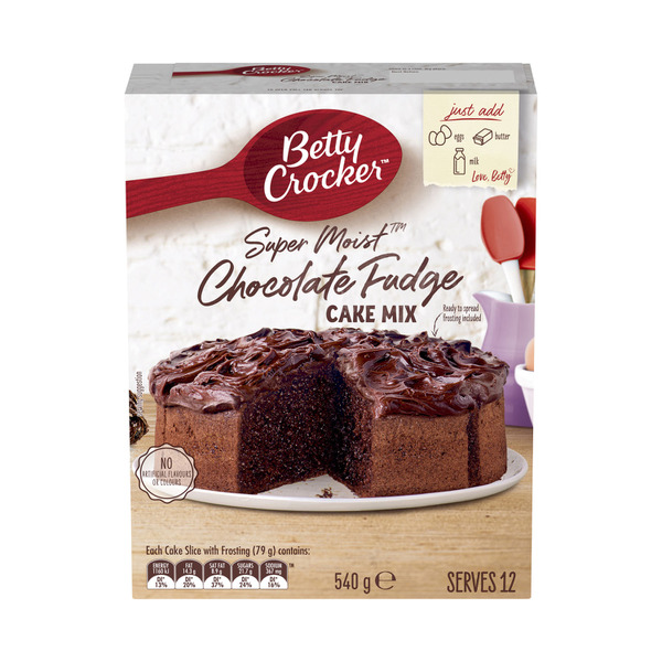 Betty Crocker Chocolate Fudge Cake Mix