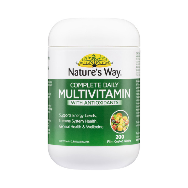 Nature's Way Multi Vitamin With Antioxidants Tablets
