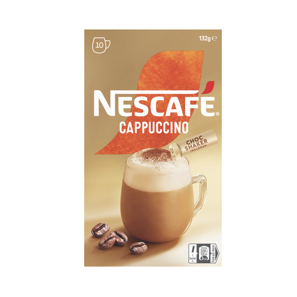 Buy Nescafe Cappuccino Coffee Sachets 10 pack