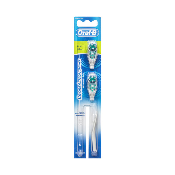 Oral-B Power Cross Action Brush Head Refill Medium