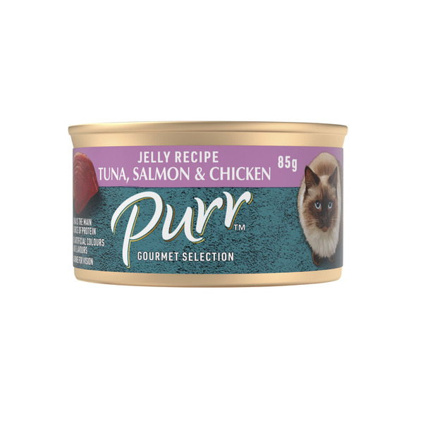 Tasty Tuna Salmon & Chicken in Jelly Cat Food