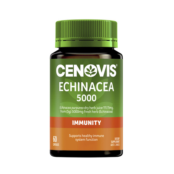 Cenovis Echinacea 5000 Capsules For Immune Support