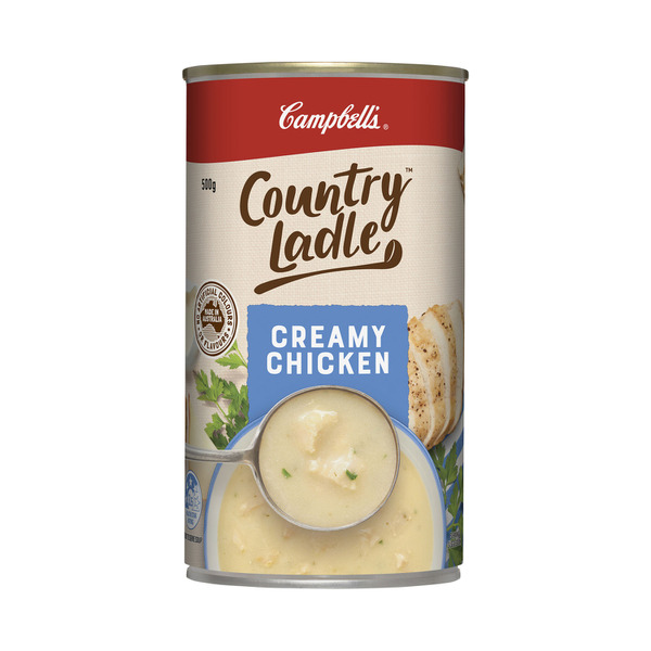 Campbell's Country Ladle Soup Can Creamy Chicken