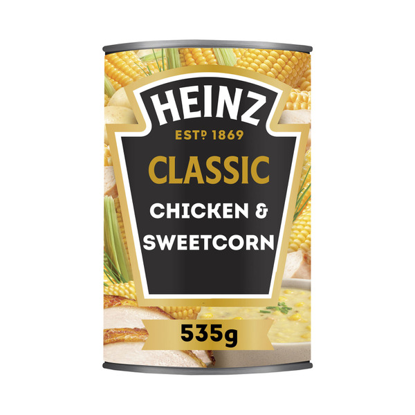 Heinz Classic Chicken & Sweet Corn Soup Can