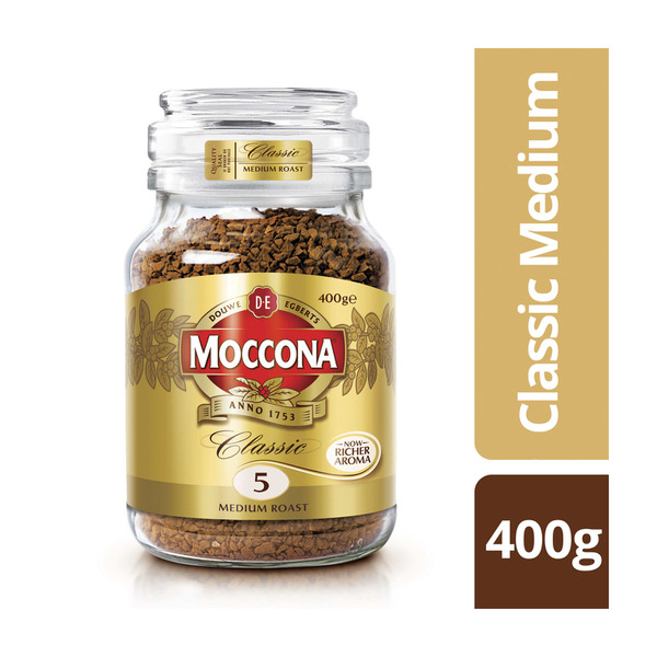 Moccona Classic Medium Roast Instant Coffee