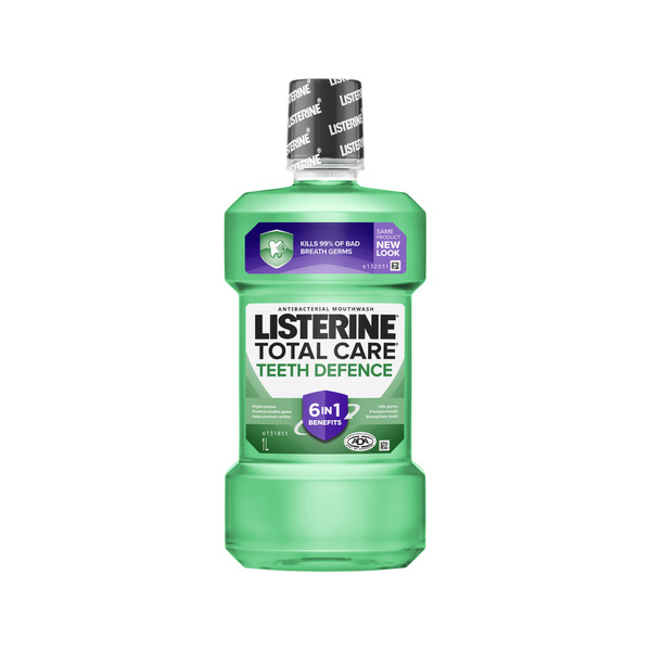 Listerine Teeth Defence Antibacterial Mouthwash | 1L