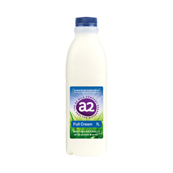 Buy A2 Full Cream Milk 1L Coles